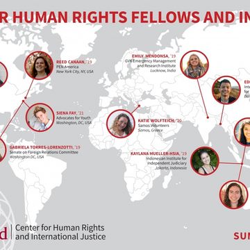 Human Rights Fellows and Interns Summer 2018