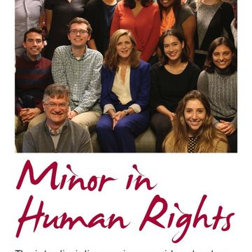 Human Rights Minor brochure